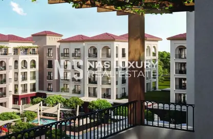 Apartment - Studio - 1 Bathroom for sale in Bloom Living - Zayed City (Khalifa City C) - Khalifa City - Abu Dhabi