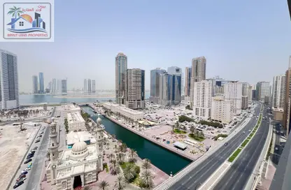 Apartment - 1 Bedroom - 2 Bathrooms for rent in Al Khan Lagoon - Al Khan - Sharjah