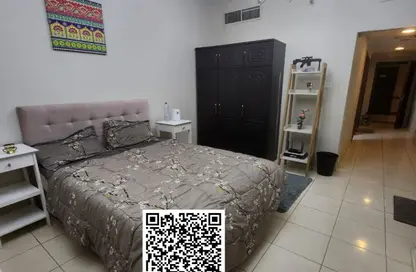 Apartment - Studio - 1 Bathroom for rent in Orient Tower 1 - Orient Towers - Al Bustan - Ajman