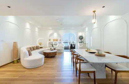 Apartment - 3 Bedrooms - 4 Bathrooms for rent in Bahar 2 - Bahar - Jumeirah Beach Residence - Dubai