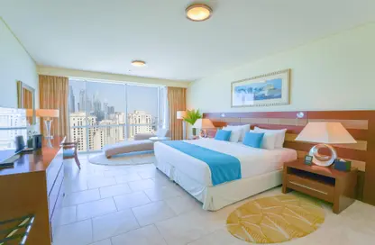 Apartment - 2 Bedrooms - 3 Bathrooms for rent in Blue Beach Tower - Jumeirah Beach Residence - Dubai