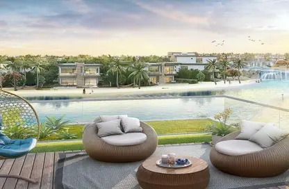 Pool image for: Villa - 5 Bedrooms - 6 Bathrooms for sale in DAMAC Hills - Dubai, Image 1