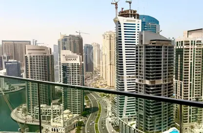 شقة - غرفة نوم - 2 حمامات للايجار في ليف مارينا - دبي مارينا - دبي