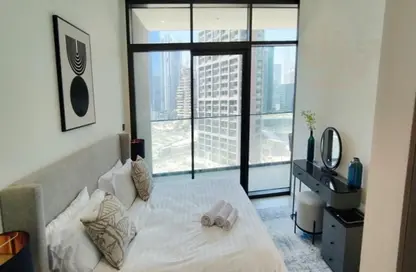 Apartment - 1 Bedroom - 2 Bathrooms for rent in Peninsula Three - Peninsula - Business Bay - Dubai