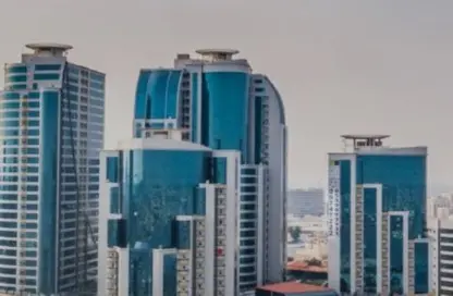 شقة - 2 غرف نوم - 2 حمامات للبيع في أورينت تاور 1 - أورينت تاور - البستان - عجمان