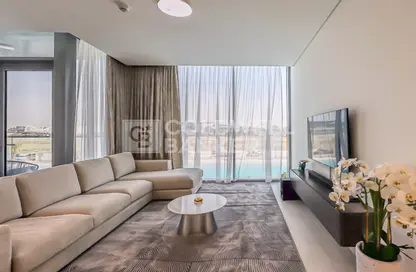 صورة لـ غرفة المعيشة شقة - 2 غرف نوم - 3 حمامات للايجار في ذا ريزيدنسز في ديستريكت ون - مدينة الشيخ محمد بن راشد - دبي ، صورة رقم 1