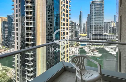 Apartment - 1 Bedroom - 1 Bathroom for rent in Attessa Tower - Marina Promenade - Dubai Marina - Dubai