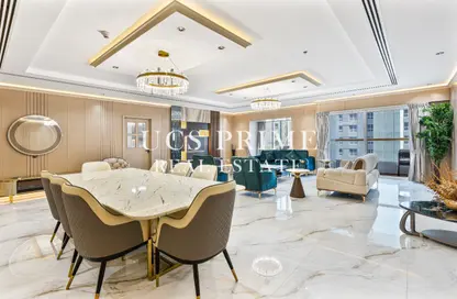 Apartment - 4 Bedrooms - 5 Bathrooms for rent in Elite Residence - Dubai Marina - Dubai