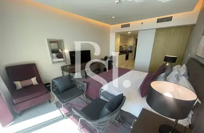 Living / Dining Room image for: Apartment - 1 Bathroom for sale in Aykon City Tower B - Aykon City - Business Bay - Dubai, Image 1