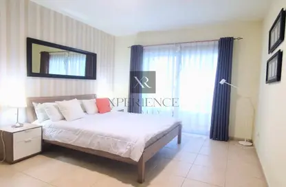 Room / Bedroom image for: Apartment - 1 Bedroom - 1 Bathroom for sale in Elite Residence - Dubai Marina - Dubai, Image 1