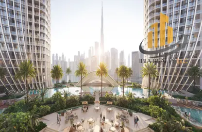 شقة - غرفة نوم - 2 حمامات للبيع في بن غاطي سكاي رايز - الخليج التجاري - دبي
