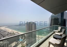Apartment - 3 bedrooms - 4 bathrooms for rent in Al Fattan Marine Tower - Al Fattan Marine Towers - Jumeirah Beach Residence - Dubai