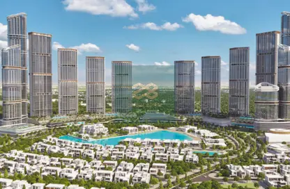 Apartment - 1 Bedroom - 1 Bathroom for sale in 340 Riverside Crescent - Sobha Hartland II - Bukadra - Dubai