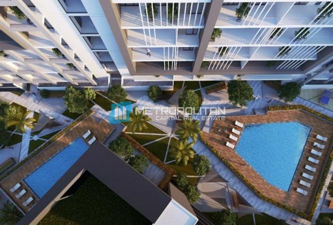 pool with built in spa