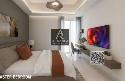 Apartment - 3 Bedrooms - 4 Bathrooms for sale in Nuaimia Two Tower - Al Nuaimiya - Ajman Apartment - 3 Bedrooms - 4 Bathrooms for sale in Nuaimia Two Tower - Al Nuaimiya - Ajman