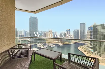 Apartment - 2 Bedrooms - 3 Bathrooms for rent in Beauport Tower - Marina Promenade - Dubai Marina - Dubai