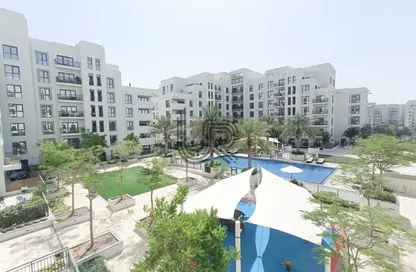 Apartment - 3 Bedrooms - 4 Bathrooms for rent in Zahra Apartments 1A - Zahra Apartments - Town Square - Dubai