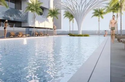 صورة لـ حوض سباحة شقة - غرفة نوم - 2 حمامات للبيع في برج البروس - مثلث قرية الجميرا - دبي ، صورة رقم 1
