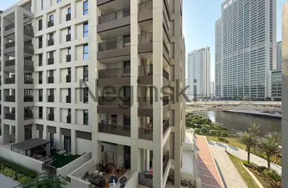 شقة - غرفة نوم - 1 حمام للايجار في جروف في كريك بيتش مبنى 4 - جروف - جريك بيتش - مرسى خور دبي - دبي