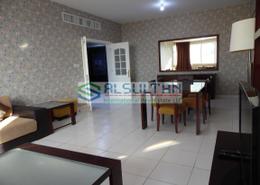 Living / Dining Room image for: Apartment - 3 bedrooms - 3 bathrooms for rent in Al Zahiyah - Abu Dhabi, Image 1