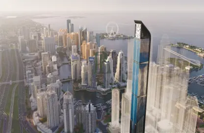 Apartment - 1 Bedroom - 1 Bathroom for sale in Aeternitas Tower - Dubai Marina - Dubai