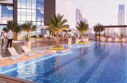 Apartment - 1 Bedroom - 2 Bathrooms for sale in Jade Tower - Majan - Dubai Land - Dubai