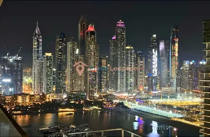 Apartment - 3 Bedrooms - 2 Bathrooms for sale in Grand Bleu Tower 1 - EMAAR Beachfront - Dubai Harbour - Dubai