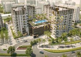 Outdoor Building image for: Apartment - 2 bedrooms - 2 bathrooms for sale in Rimal Residences - Maryam Island - Sharjah, Image 1