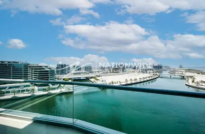 Water View image for: Apartment - 3 Bedrooms - 4 Bathrooms for sale in Al Naseem Residences C - Al Bandar - Al Raha Beach - Abu Dhabi, Image 1