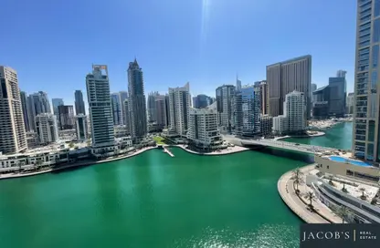 Apartment - 2 Bedrooms - 2 Bathrooms for rent in Sanibel Tower - Park Island - Dubai Marina - Dubai