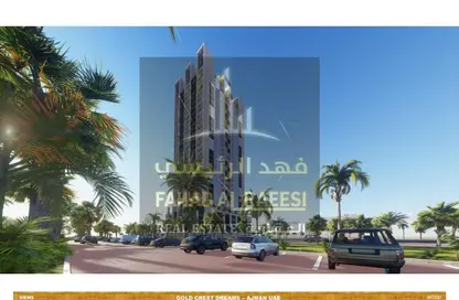 Apartment - 1 Bedroom - 2 Bathrooms for sale in Al Aamra Gardens - Al Amerah - Ajman