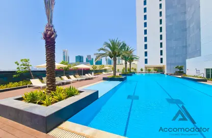 Apartment - 3 Bedrooms - 4 Bathrooms for rent in Wafra Residential Tower - Najmat Abu Dhabi - Al Reem Island - Abu Dhabi