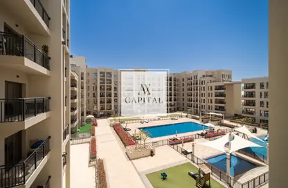 Apartment - 1 Bedroom - 1 Bathroom for rent in Hayat Boulevard-1B - Hayat Boulevard - Town Square - Dubai