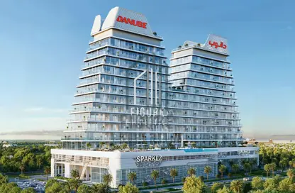 Apartment - 2 Bedrooms - 4 Bathrooms for sale in Sparklz By Danube - Al Furjan - Dubai