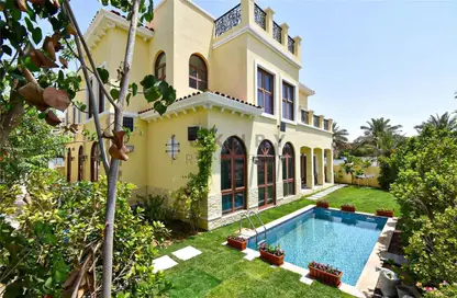 Villa - 5 Bedrooms - 6 Bathrooms for rent in Orange Lake - Fire - Jumeirah Golf Estates - Dubai