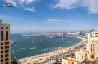 Duplex - 4 Bedrooms - 6 Bathrooms for rent in Shams 2 - Shams - Jumeirah Beach Residence - Dubai