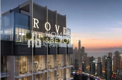 Apartment - Studio - 1 Bathroom for sale in Rove Home Marasi Drive - Business Bay - Dubai