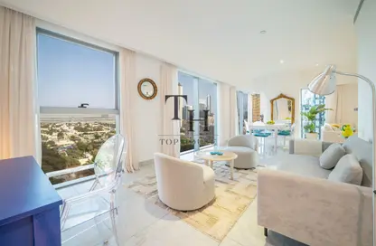 Apartment - 1 Bedroom - 2 Bathrooms for rent in Central Park Residential Tower - Central Park Tower - DIFC - Dubai