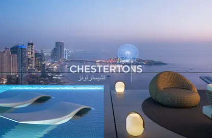 Apartment - 3 Bedrooms - 4 Bathrooms for sale in W Residences Dubai Harbour - Dubai Harbour - Dubai