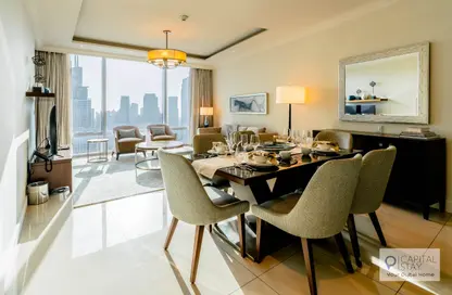 Hotel  and  Hotel Apartment - 2 Bedrooms - 2 Bathrooms for rent in The Address Residence Fountain Views 1 - The Address Residence Fountain Views - Downtown Dubai - Dubai