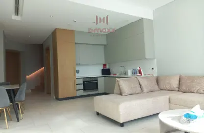دوبلكس - غرفة نوم - 2 حمامات للايجار في فندق ومساكن إس إل إس دبي - الخليج التجاري - دبي