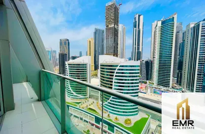Apartment - 1 Bedroom - 2 Bathrooms for rent in Noor Tower - Business Bay - Dubai