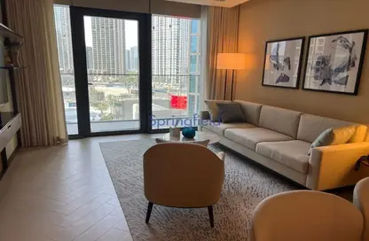 صورة لـ غرفة المعيشة شقة - 2 غرف نوم - 2 حمامات للبيع في العنوان رزيدنسز برج الأوبرا دبي 1 - ذو ادراس ريزيدنس دبي أوبرا - دبي وسط المدينة - دبي ، صورة رقم 1