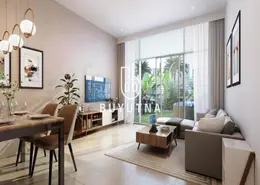 Living / Dining Room image for: Apartment - 2 Bedrooms - 3 Bathrooms for sale in Diva - Yas Island - Abu Dhabi, Image 1