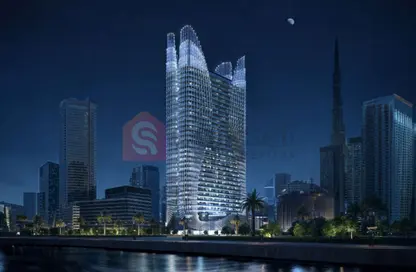 شقة - غرفة نوم - 2 حمامات للبيع في بن غاطي سكاي هول - الخليج التجاري - دبي