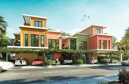 Townhouse - 4 Bedrooms - 4 Bathrooms for sale in Portofino - Damac Lagoons - Dubai