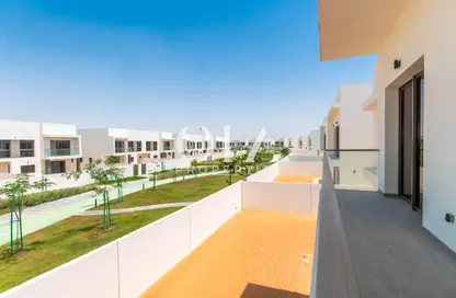 Balcony image for: Townhouse - 3 Bedrooms - 4 Bathrooms for sale in Yas Acres - Yas Island - Abu Dhabi, Image 1
