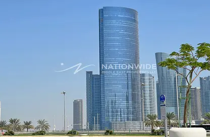 Office Space - Studio - 1 Bathroom for rent in Addax port office tower - City Of Lights - Al Reem Island - Abu Dhabi
