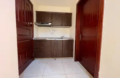 صورة لـ مطبخ شقة - 1 حمام للايجار في مجمع الوزارات - خليفة بارك - الطريق الشرقي - أبوظبي ، صورة رقم 1