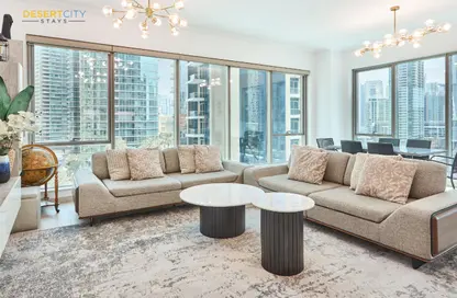 Apartment - 2 Bedrooms - 3 Bathrooms for rent in Attessa Tower - Marina Promenade - Dubai Marina - Dubai